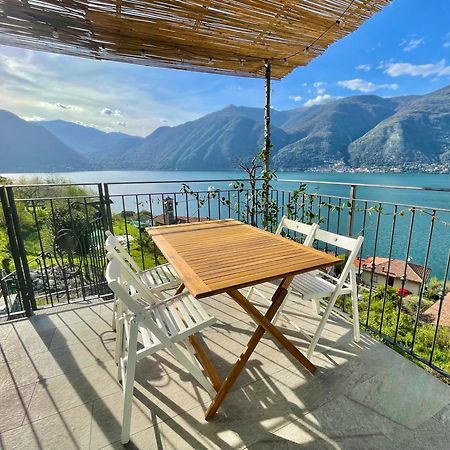 Il Noce Lake View Apartment Lezzeno Luaran gambar