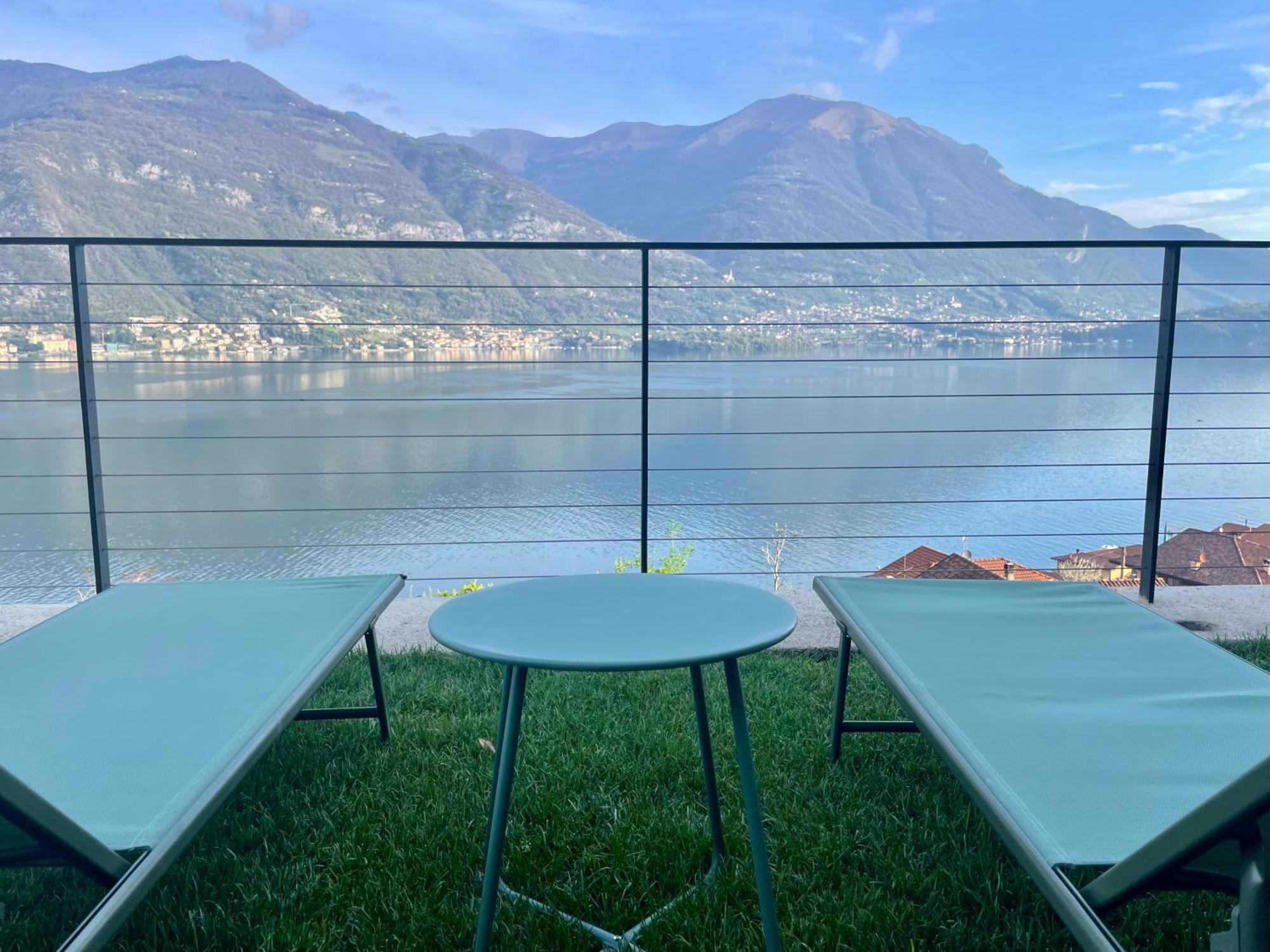 Il Noce Lake View Apartment Lezzeno Luaran gambar